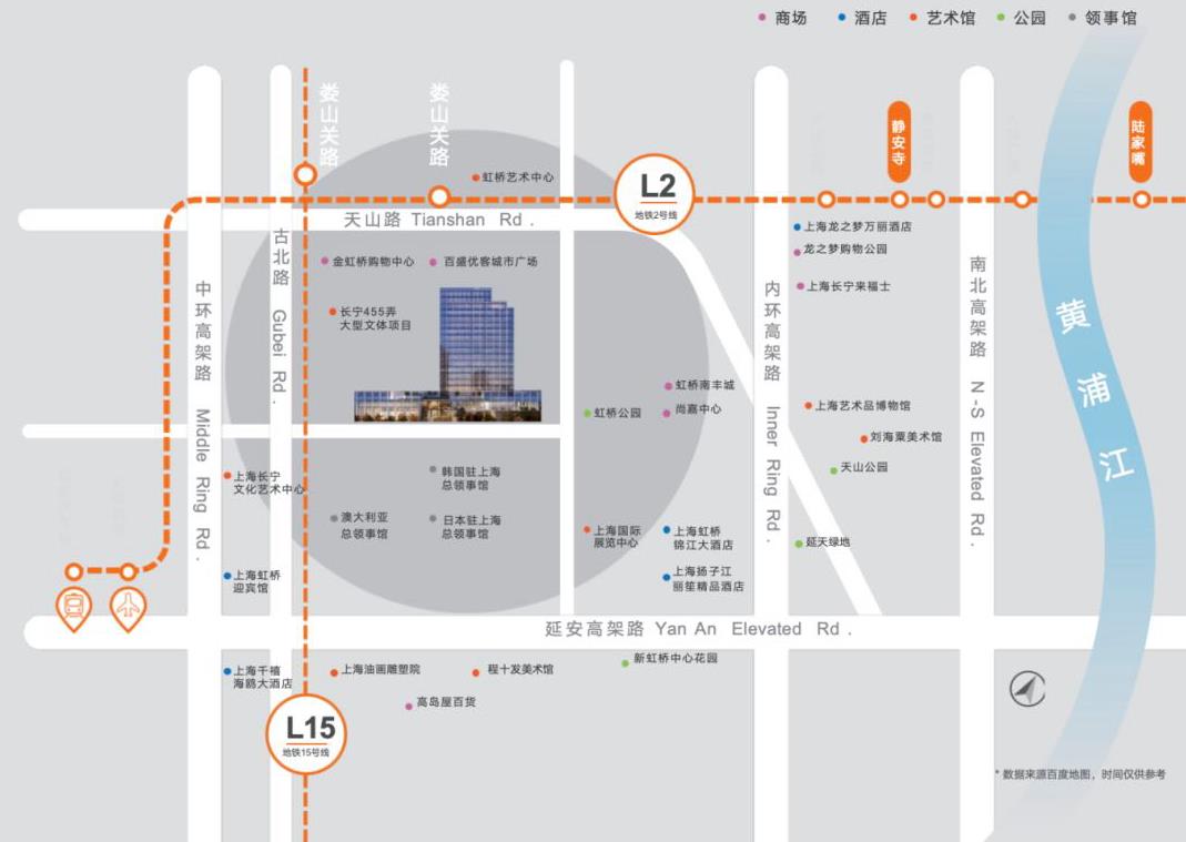 艺丰中心区位图